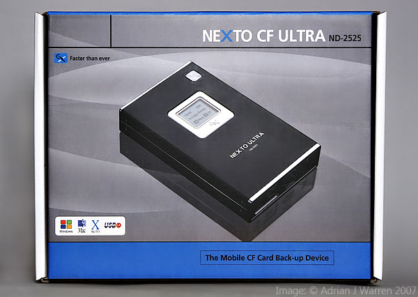 Nexto CF Ultra ND2525 - packaging